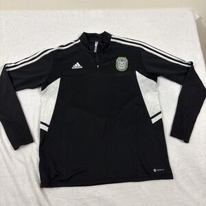 Adidas Men's XL 1/4 Zip Pullover Michigan Team Branded Soccer
